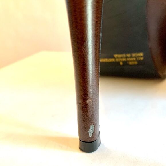 BROWN 5” SPIKE PUMPS by CHARLOTTE RUSSE SIZE 8 - Picture 7 of 8